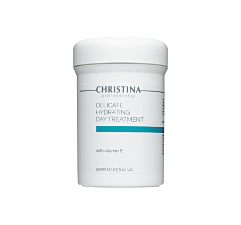 Делікатний денниий крем для обличчя з вітаміном Е Delicate Hydrating Day Treatment + Vitamin E Christina, 250 мл 783 фото
