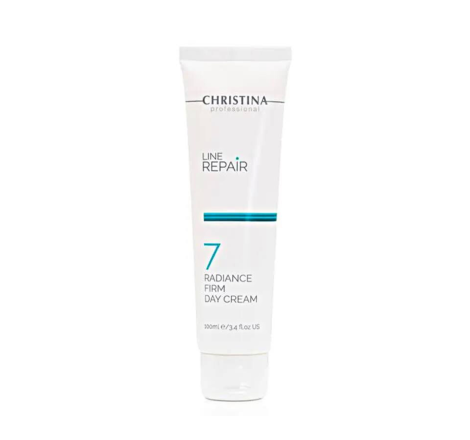 Денний крем для обличчя 'Сяйво і пружність' (крок 7) Line Repair Radiance Firm Day Cream (step 7) Christina, 100 мл 3513 фото