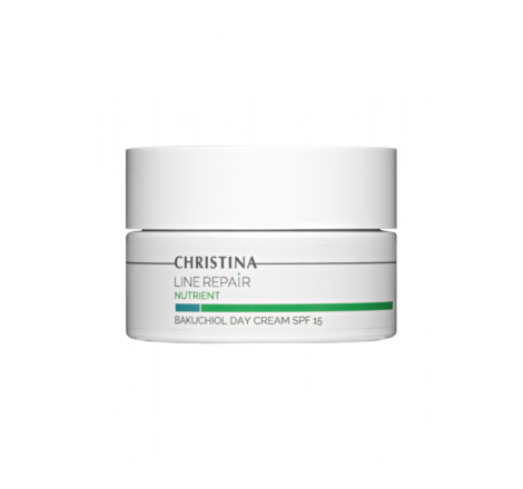 Денний крем для обличчя SPF 15 з бакучіолом Line Repair Nutrient Bakuchiol Day Cream SPF 15 Сhristina, 50 мл 4001 фото