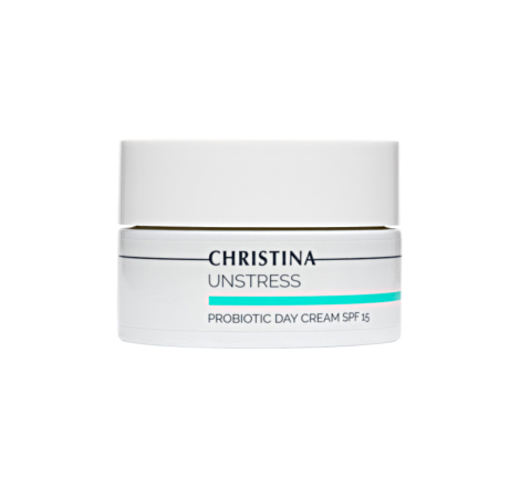 Денний крем для обличчя з пробіотиками і SPF 15 Unstress ProBiotic Day Cream SPF 15 Christina, 50 мл 726 фото