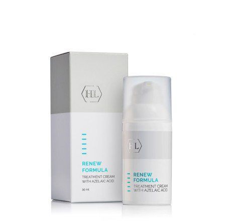 Лікувальний крем для обличчя з азелаїновою кислотою Renew Formula Treatment Cream With Azelaic Acid Holy Land, 30 мл 5903 фото