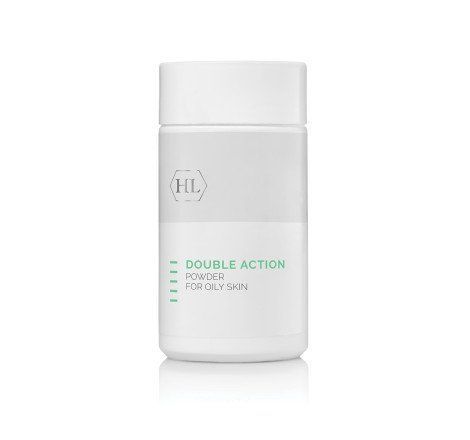 Захисна пудра для жирної шкіри обличчя Double Action Treatment Powder Holy Land, 45 мл 388 фото