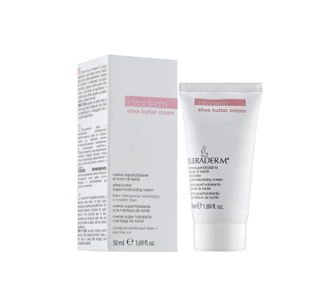 Живильний крем для обличчя з маслом ши Idroderm Shea Butter Cream Kleraderm, 50 мл 3389 фото