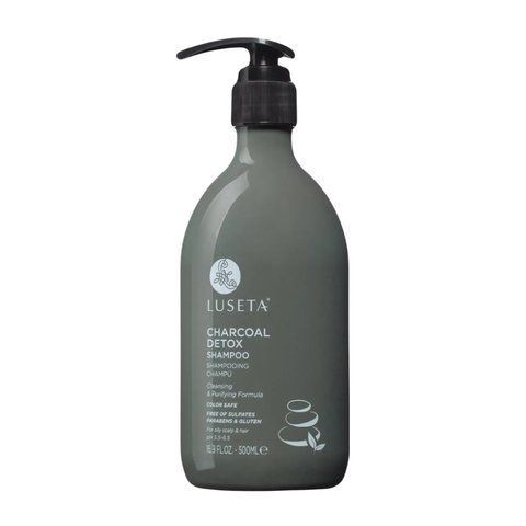 Шампунь для жирного волосся Luseta Beauty Charcoal Detox 500 мл L6096S фото