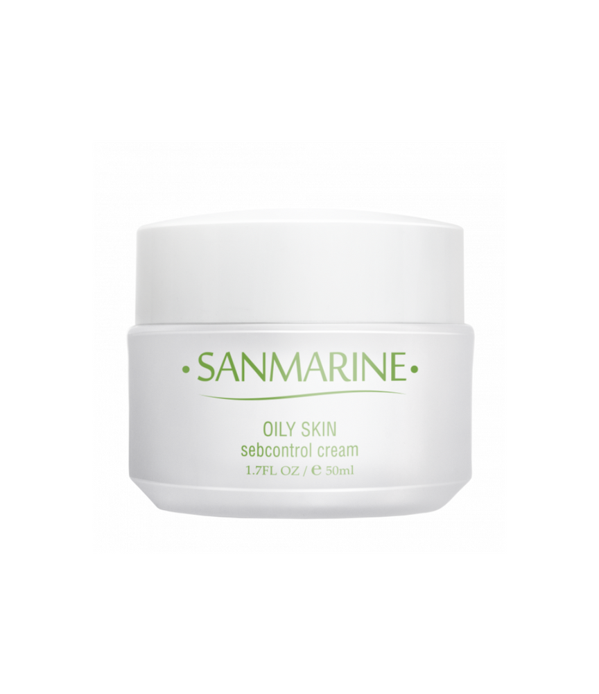 Себорегулюючий крем для обличчя Sebcontrol Cream Sanmarine, 50 мл 6373 фото