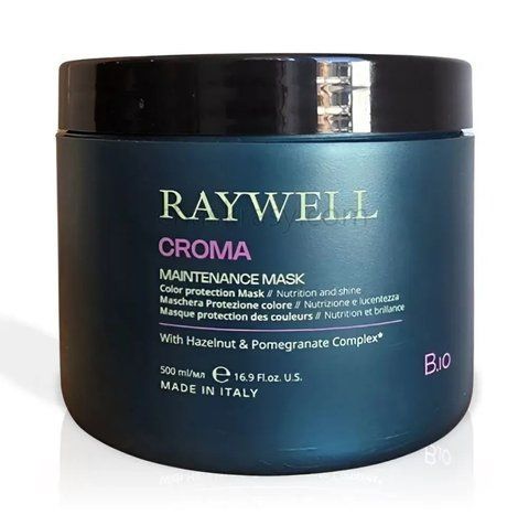 Маска Raywell Chroma &mdash; захист кольору і відновлення фарбованого волосся 500мл RR607 фото