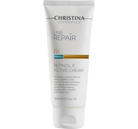 Активний крем для обличчя з ретинолом і вітаміном Е Line Repair Fix Retinol E Active Cream Christina, 60 мл 4025 фото