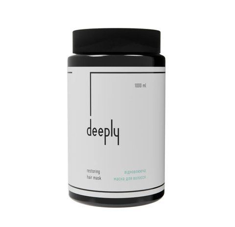 Відновлююча маска для волосся deeply restoring hair mask 1000мл DP0006 фото