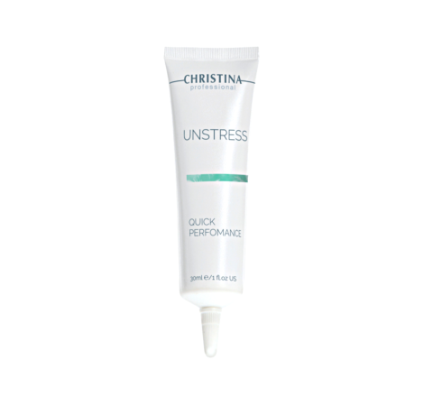 Заспокійливий крем для обличчя швидкої дії Unstress Quick Performance Calming Cream Christina, 30 мл 732 фото