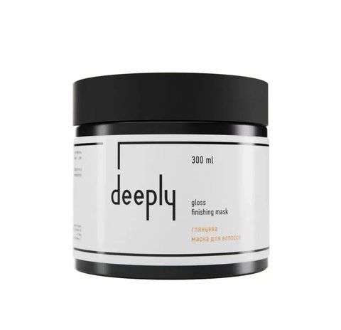 Глянцева маска для волосся deeply gloss finishing mask 300мл DP0020 фото