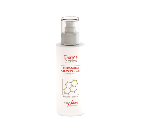 Нормалізуючий гель для очищення обличчя Ultra-Norm Cleansing Gel Derma Series, 200 мл 4683 фото