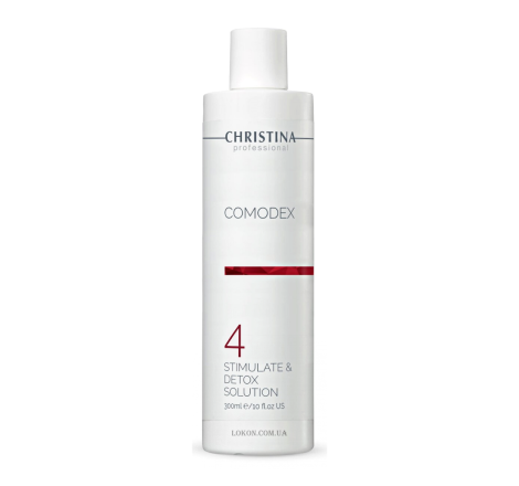 Стимулюючий детокс - лосьйон для обличчя (крок 4) Comodex Stimulate & Detox Solution Christina, 300 мл 609 фото