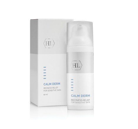 Зволожуючий крем для чутливої і сухої шкіри обличчя Calm Derm Redness Relief Cream Holy Land, 50 мл 3187 фото