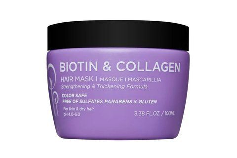 Зміцнююча маска для тонкого та ламкого волосся Luseta Beauty Biotin & Collagen 100 мл LA7004MA фото