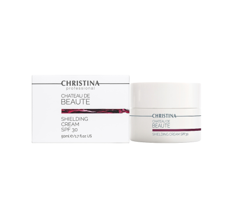 Захисний крем для обличчя з SPF 30 Chateau de Beaute Shielding Сream SPF 30 Christina, 50 мл 582 фото