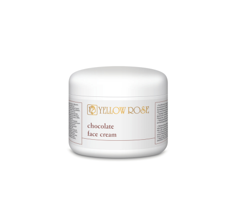 Енергетичний шоколадний крем для обличчя Chocolate Face Cream Yellow Rose, 250 мл 2815 фото