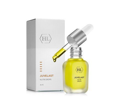 Масляний концентрат для сухої шкіри обличчя Juvelast Nutri Drops Holy Land, 15 мл 2587 фото