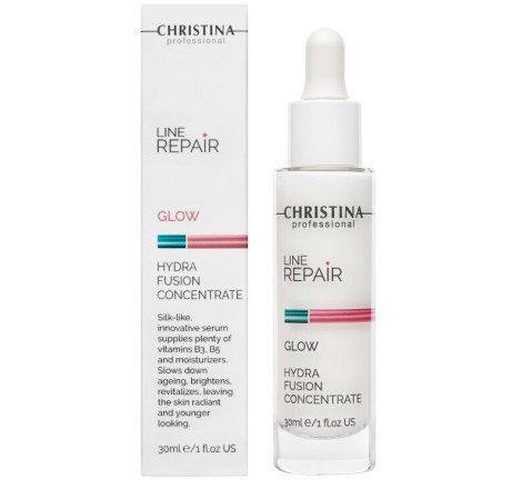 Зволожуючий концентрат для обличчя Line Repair Glow Hydra Fusion Concentrate Christina, 30 мл 3975 фото