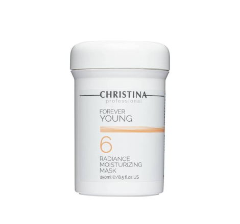Зволожуюча маска для обличчя 'Сяйво' (крок 6) Forever Young Radiance Moisturizing Mask Christina, 250 мл 670 фото