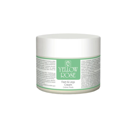 Пом'якшуючий, зволожуючий та охолоджуючий крем для ніг Feet And Legs Cream Yellow Rose, 300 мл 3118 фото