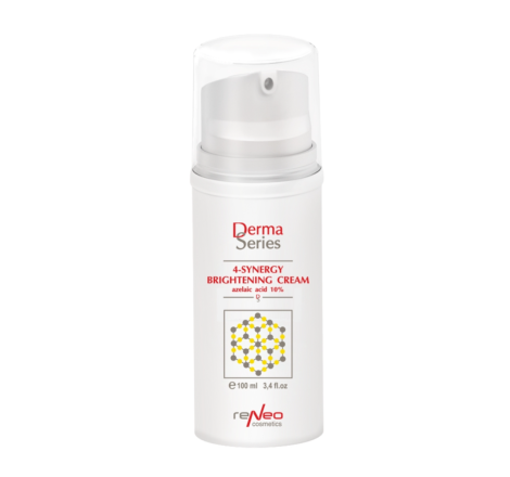 Освітлюючий крем з азелаїновою кислотою 4-Synergy Brightening Cream Derma Series, 100 мл 6155 фото