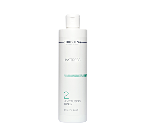 Відновлюючий тонік для обличчя (крок 2) Unstress Revitalizing Toner Christina, 300 мл 743 фото