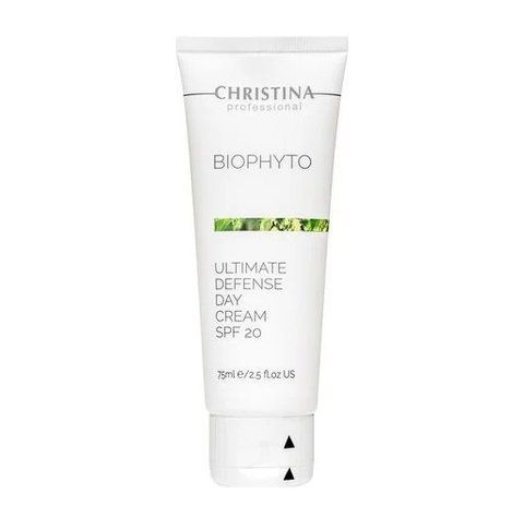 Денний крем для обличчя 'Абсолютний захист' з SPF 20 Bio Phyto Ultimate Defense Tinted Day Cream SPF 20 Christina, 75 мл 551 фото