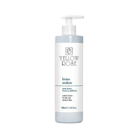 Азуленовий лосьйон для сухої і чутливої шкіри Lotion Azulene Yellow Rose, 500 мл 2798 фото