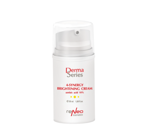 Освітлюючий крем з азелаїновою кислотою 4-Synergy Brightening Cream Derma Series, 50 мл 6156 фото