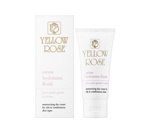 Зволожуючий крем для комбінованої та жирної шкіри Creme Hydratante Fluide Yellow Rose, 50 мл 3066 фото